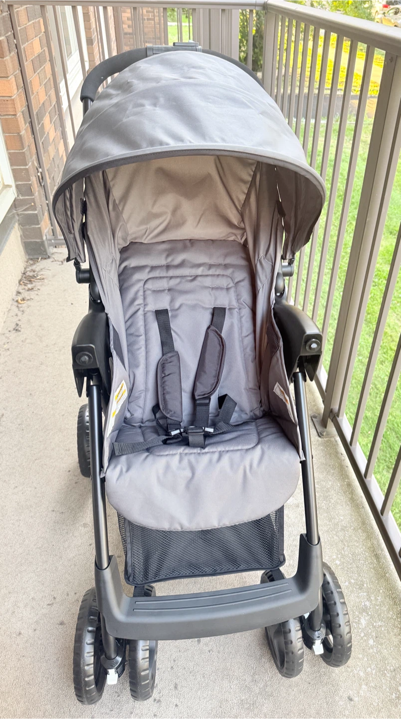 Graco Comfy Cruiser Stroller With Box- Graystone