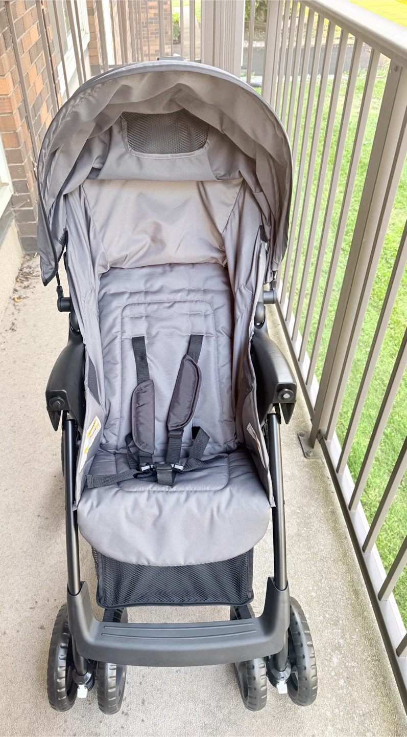 Graco Comfy Cruiser Stroller With Box- Graystone - photo 2