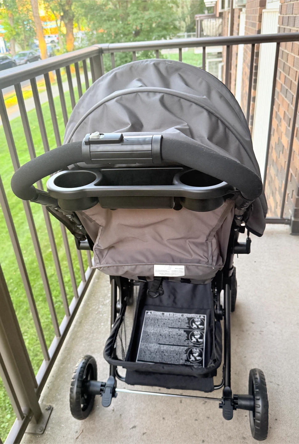 Graco Comfy Cruiser Stroller With Box- Graystone - photo 4