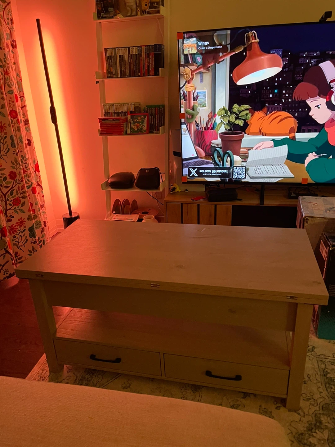 Adjustable Lift Coffee Table with 3 different setups - photo 2