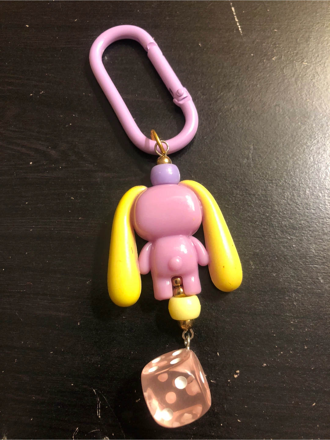 🏈Pastel Bunny Charm Keychain - photo 2