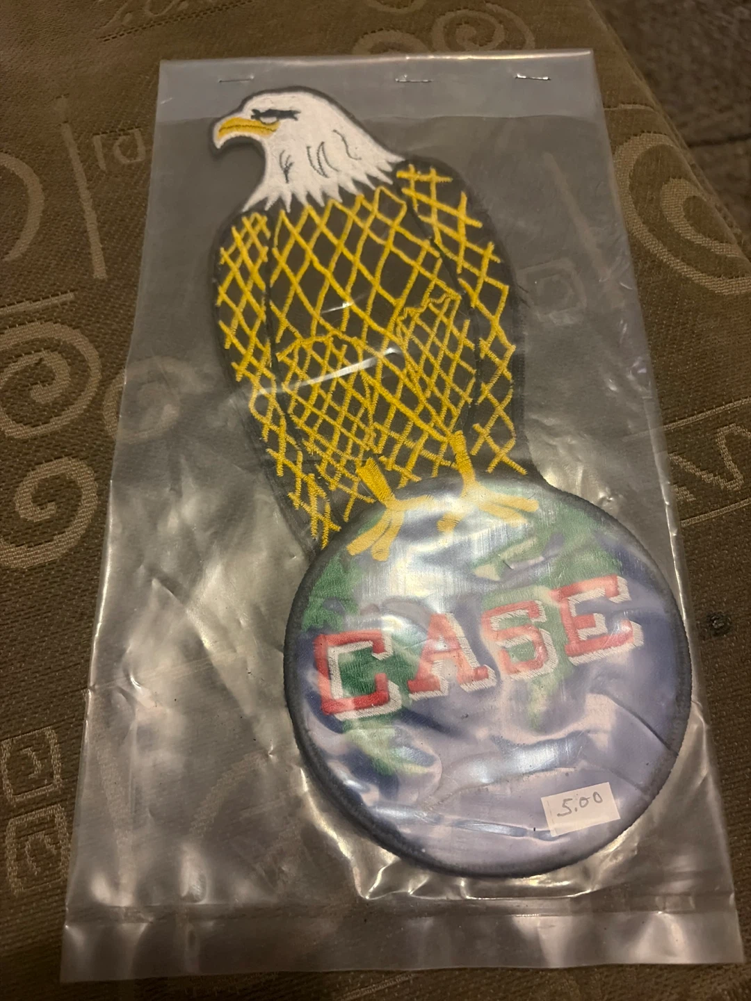 CASE Construction Equipment Eagle Patch 1846