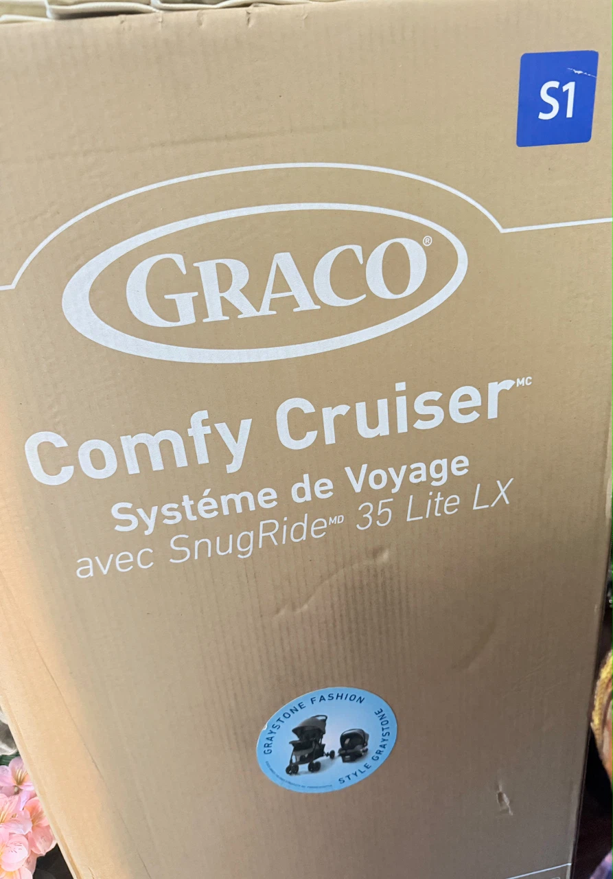 Graco Comfy Cruiser Stroller With Box - Graystone - photo 5