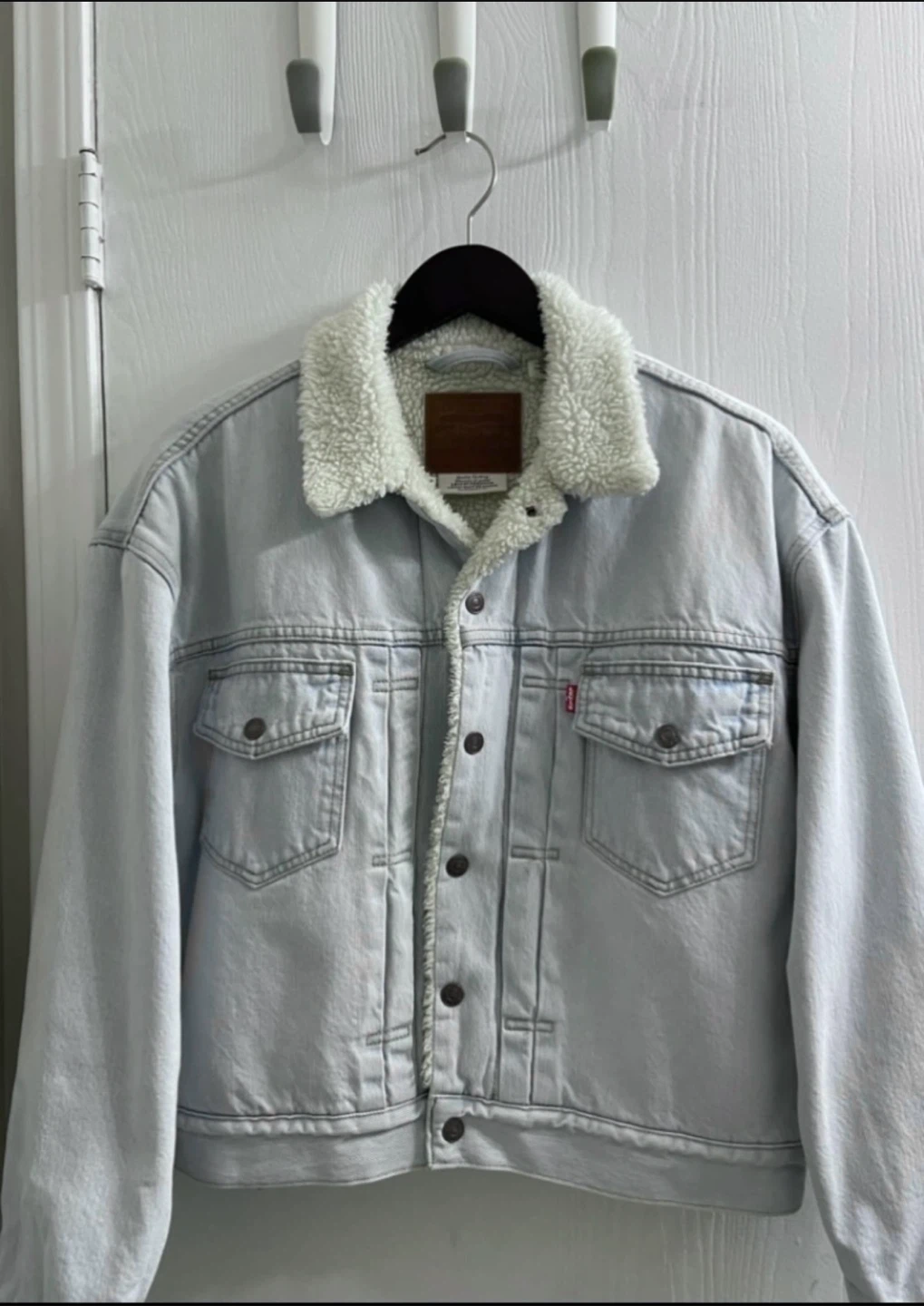 Levi's Sherpa Trucker Jacket - Light Wash