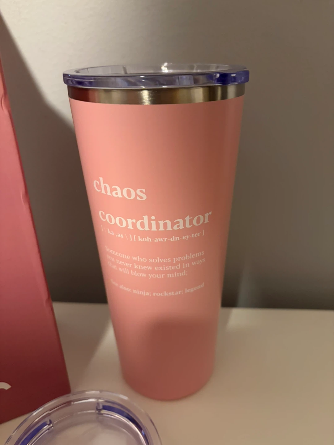 Chaos Coordinator Stainless Steel Tumbler 🏈 - photo 2