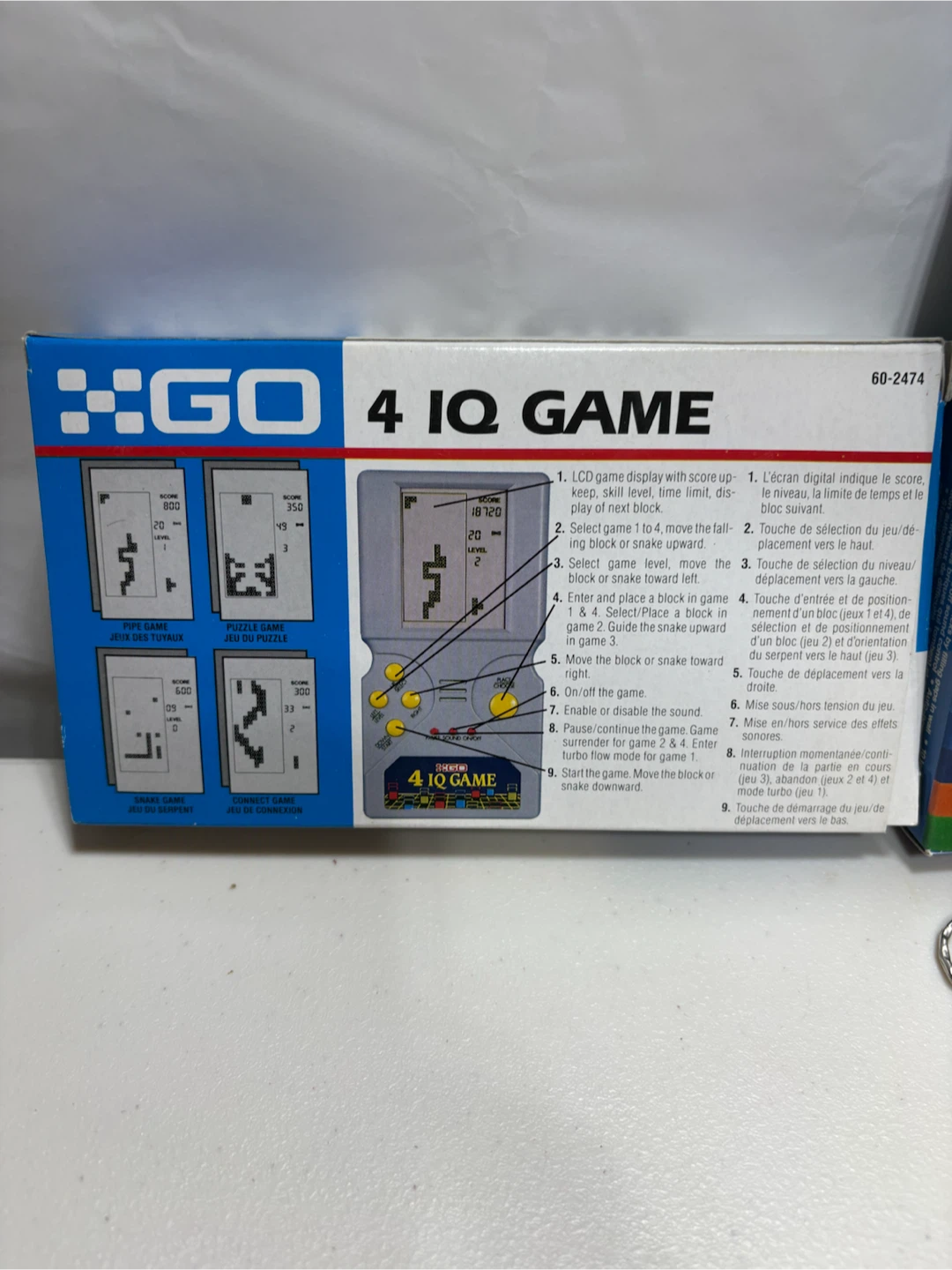 Radio Shack LCD Stack Challenge Handheld Game - photo 3