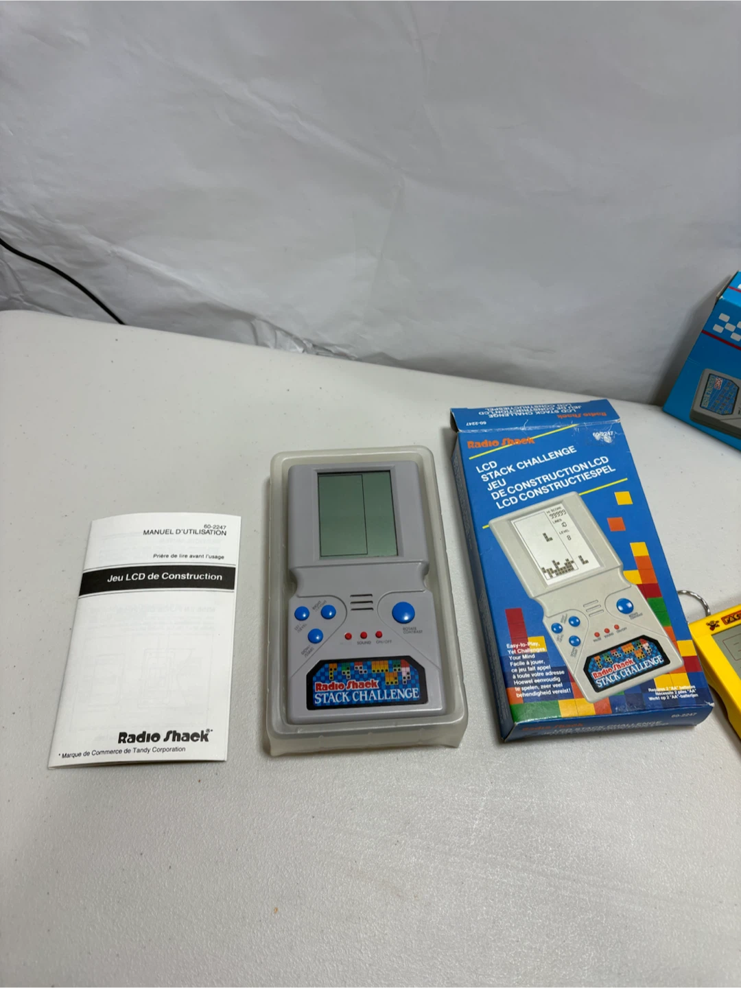 Radio Shack LCD Stack Challenge Handheld Game - photo 4