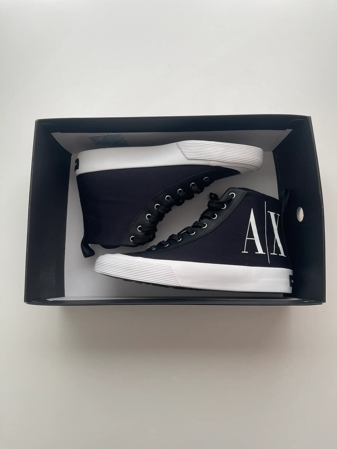 Armani Exchange High-Top Sneakers - photo 2