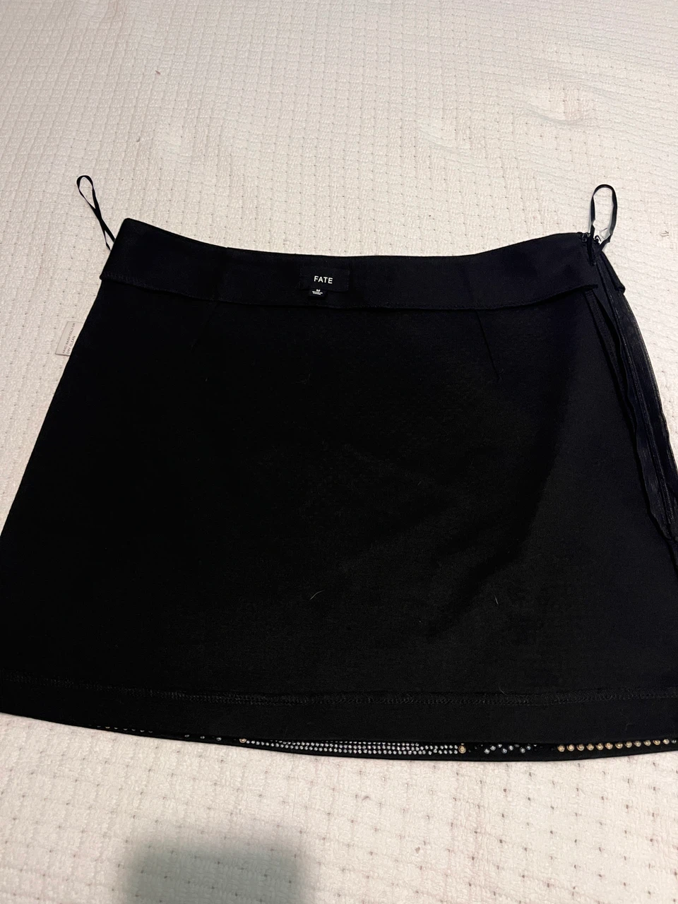 FATE Studded Mini Skirt Size M - photo 5