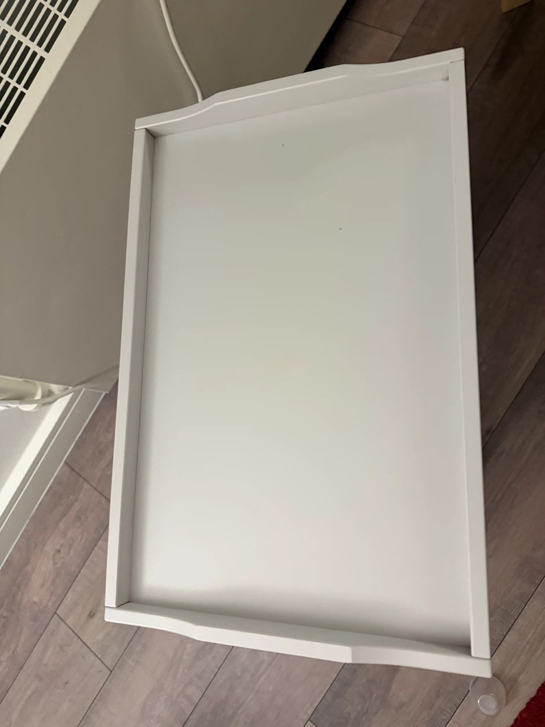 IKEA White Foldable Tray Table - photo 4