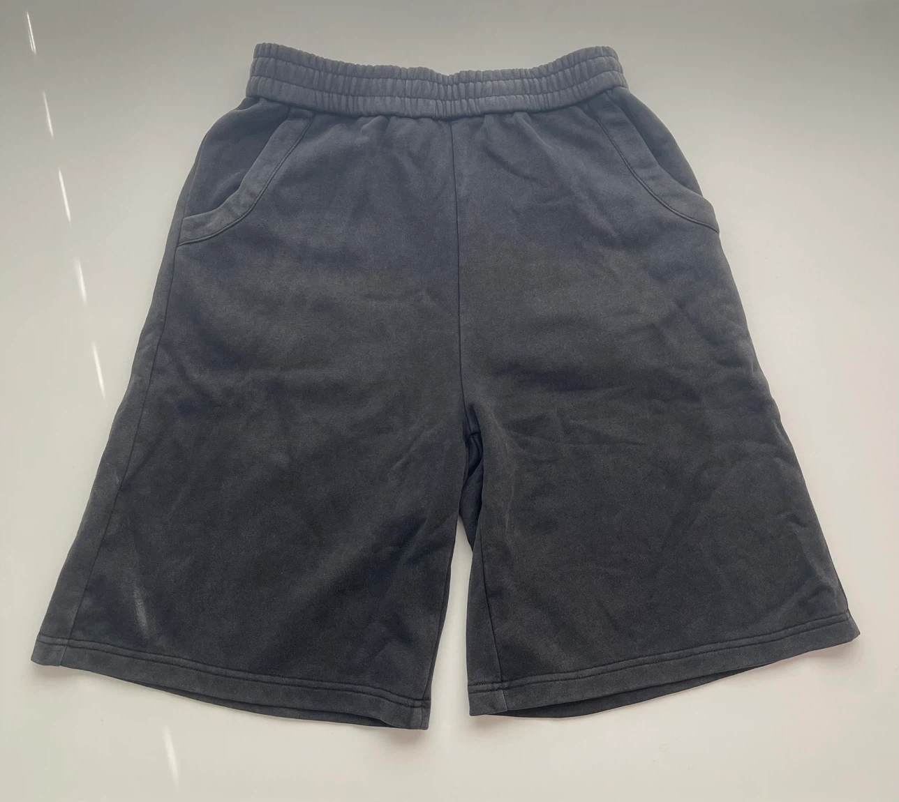 Woolenmaker Black Sweat Shorts