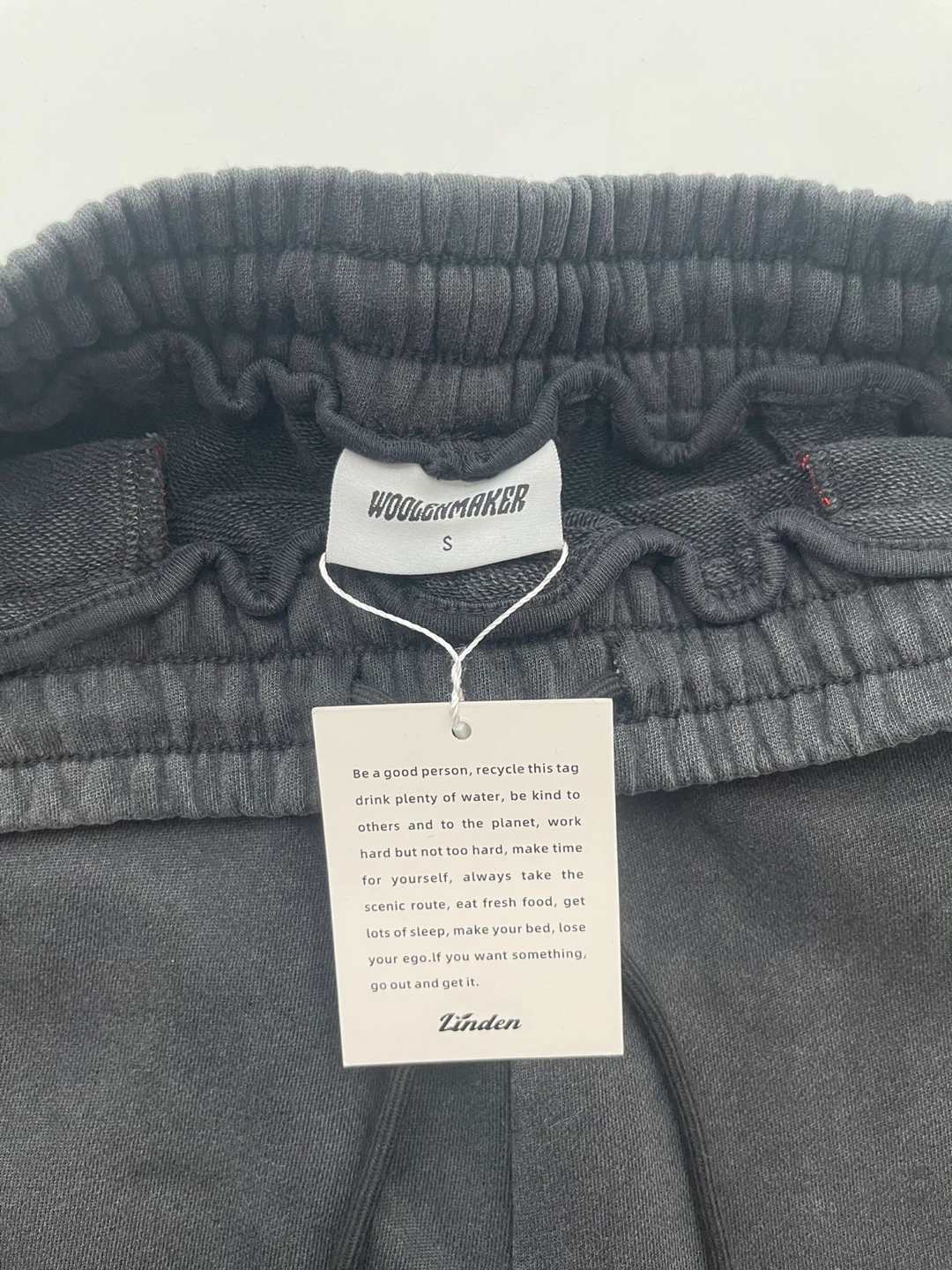 Woolenmaker Black Sweat Shorts - photo 3