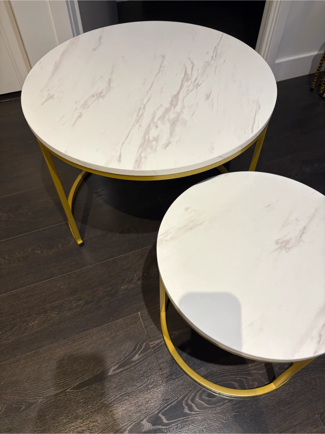 Coffee table set- pair of 2