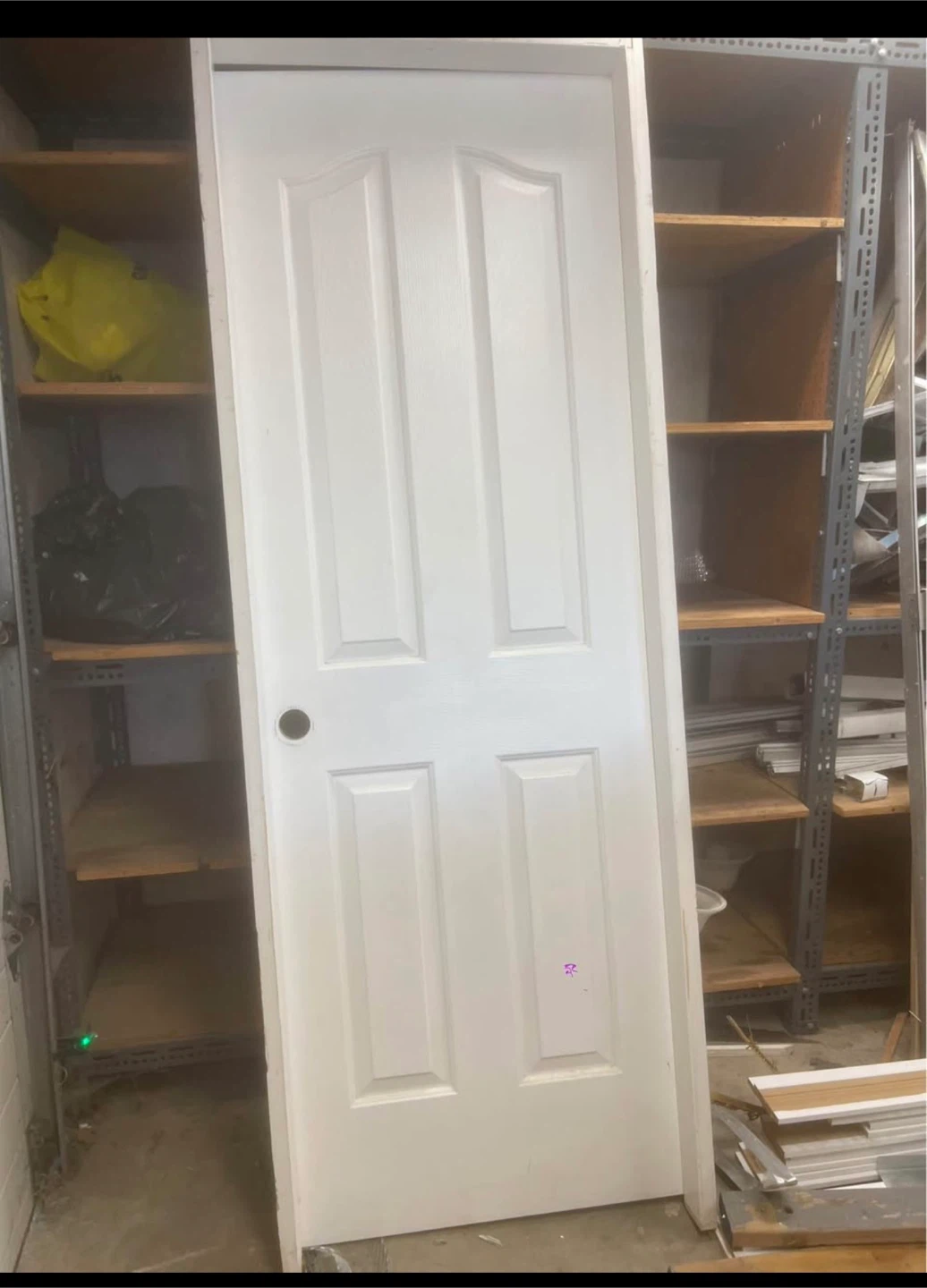 White 4-Panel Interior Door