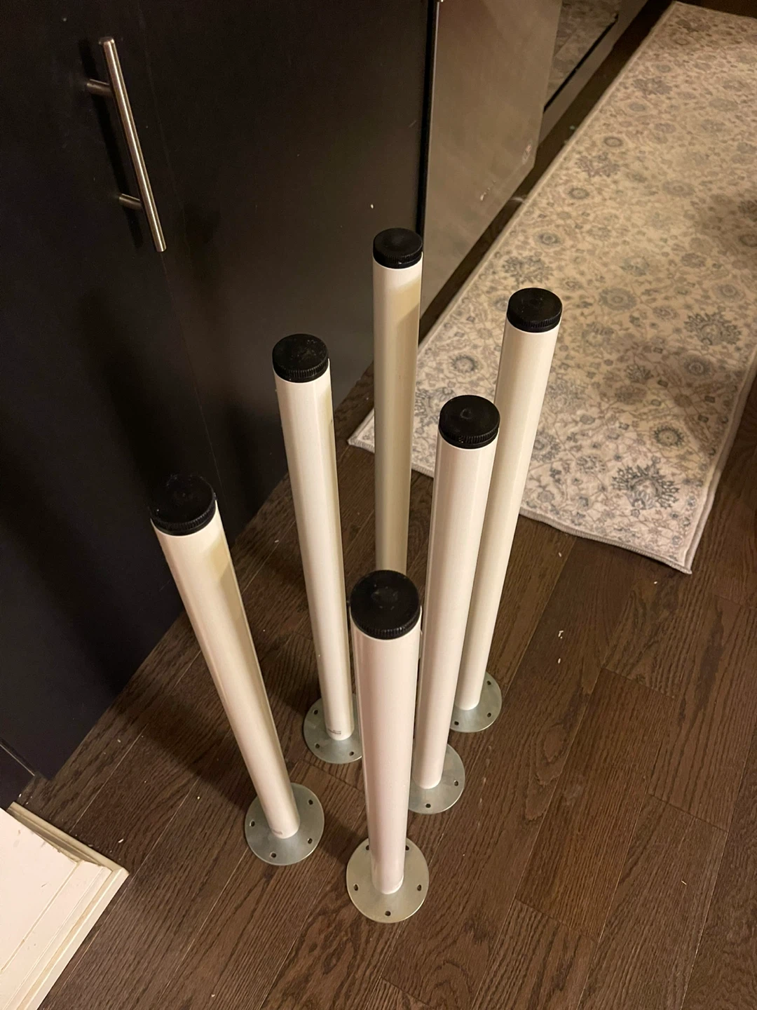 IKEA ADILS Table Legs  6pcs - White - photo 3