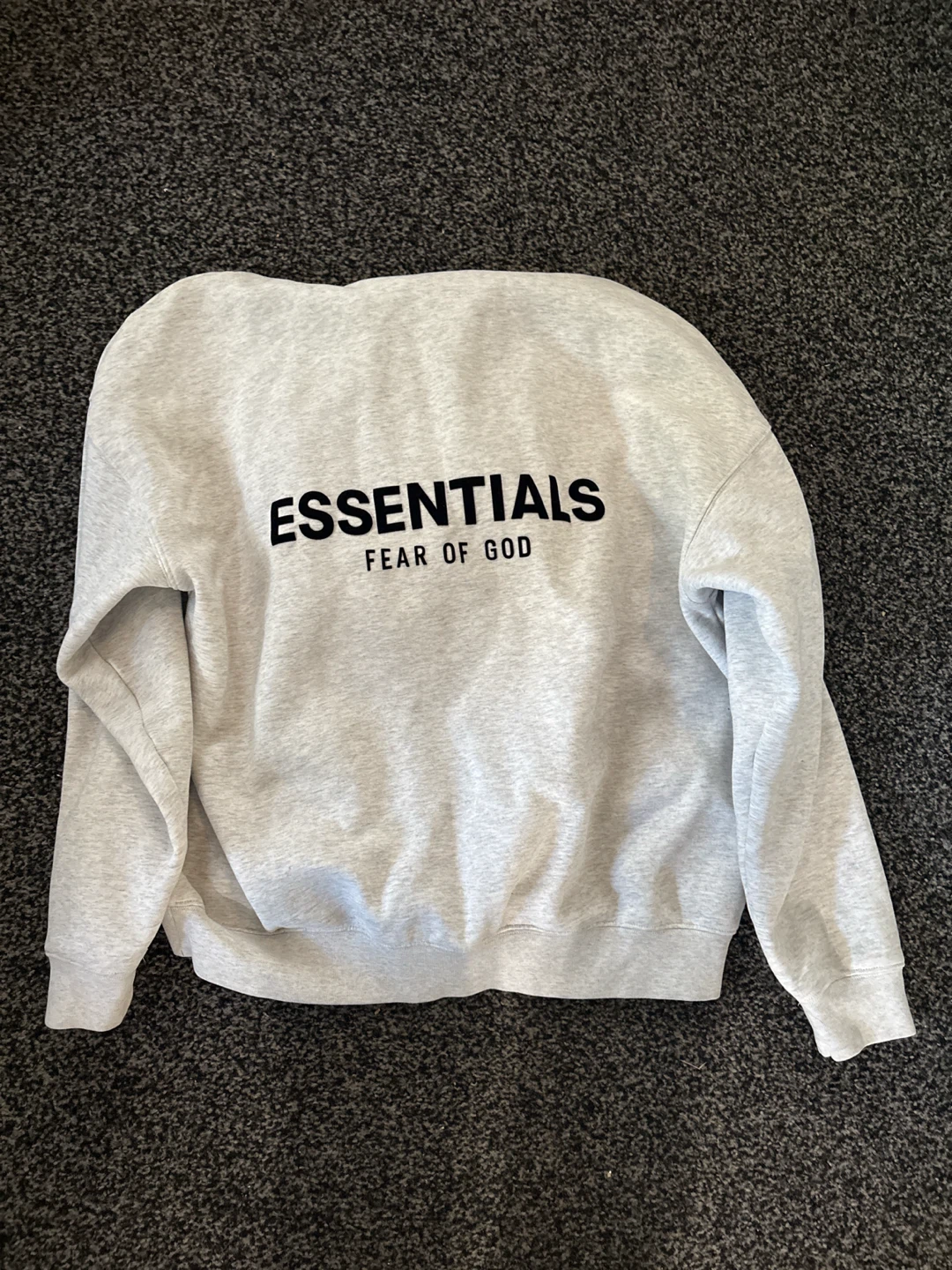 Essentials Light Oatmeal Fear Of God Tracksuit - photo 3