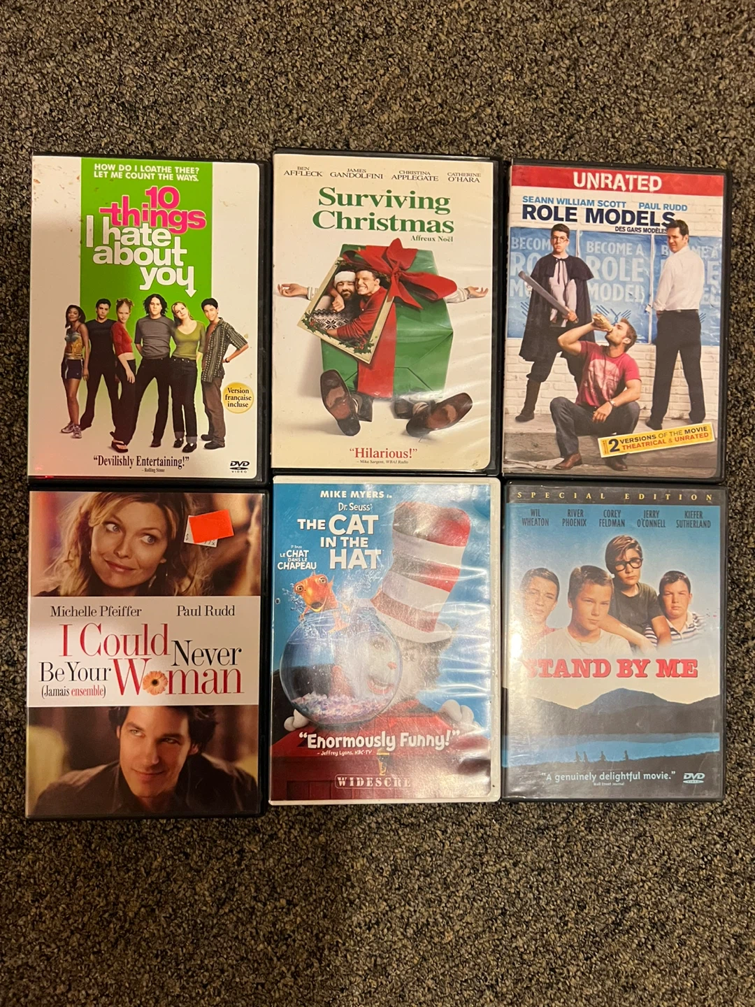 Collection of 6 Comedy and Drama DVDs