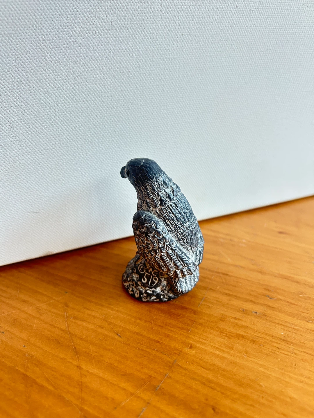 Wolf Original soapstone carved eagle - photo 2