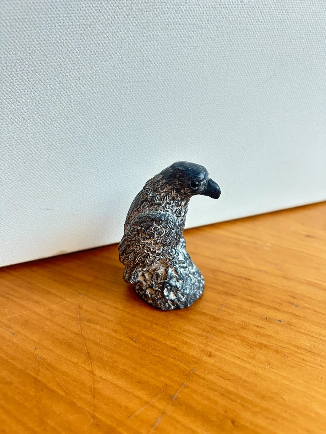 Wolf Original soapstone carved eagle - photo 3