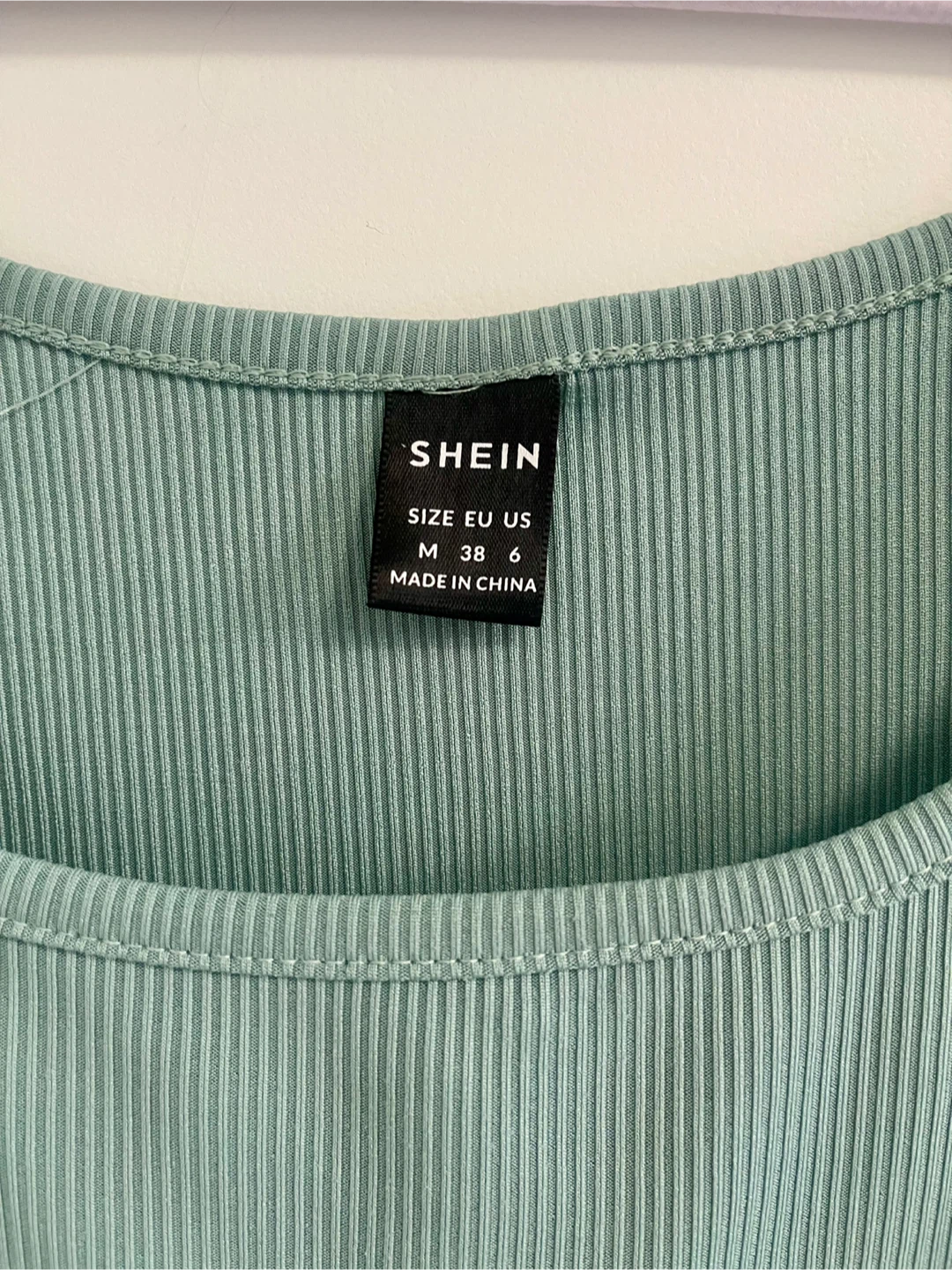 🏈 Seafoam green ribbed long sleeve - photo 2