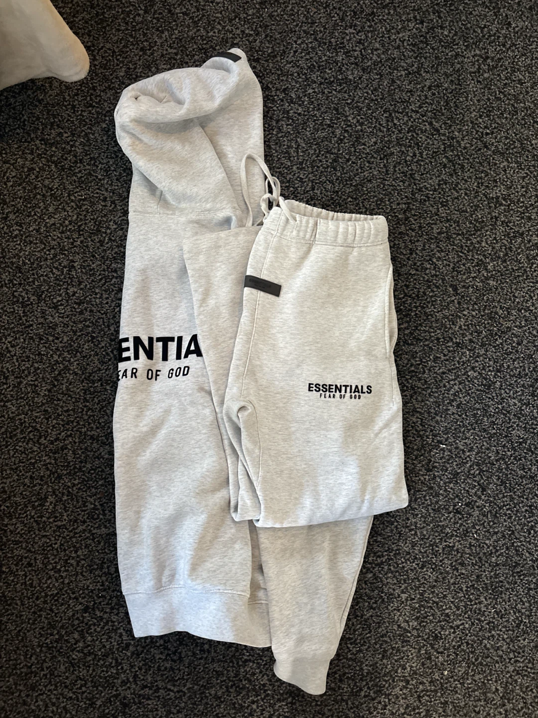 Essentials Light Oatmeal Fear Of God Tracksuit