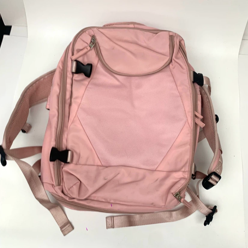 Pink Backpack Travel Bag School Daypack Carry On Work Laptop Bag - photo 2