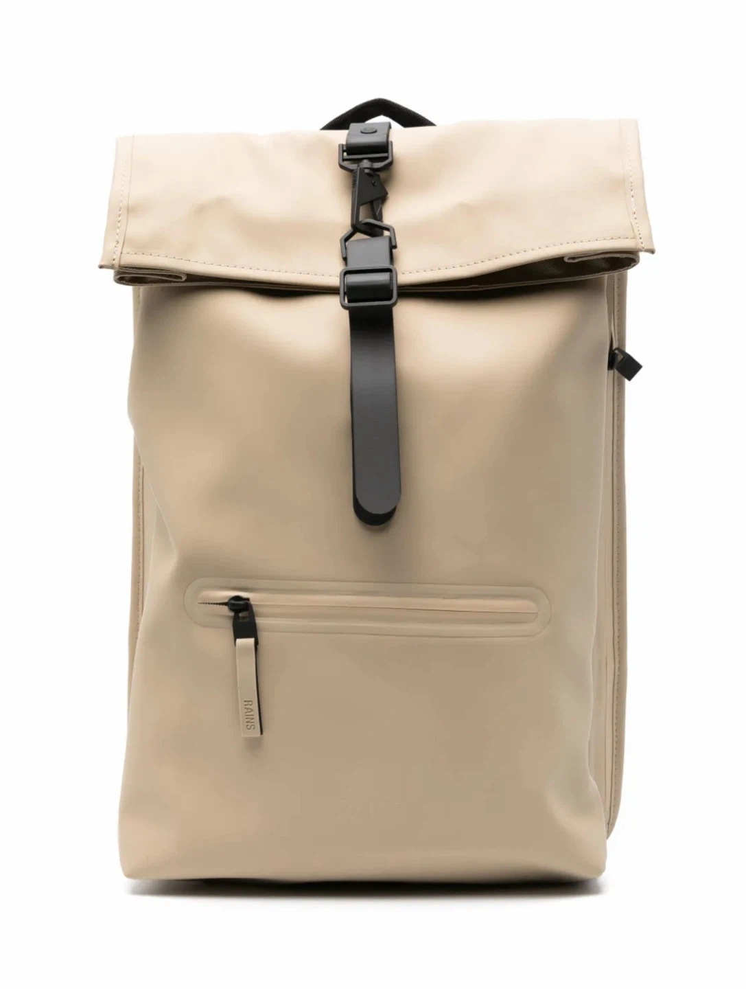 RAINS Rolltop Backpack in Sand 🏈