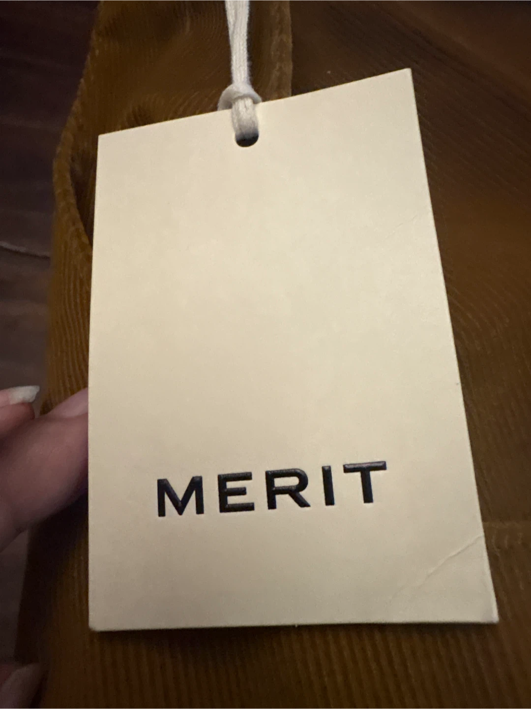 New Merit Brand Corduroy Knot Handbag 🏈 - photo 2
