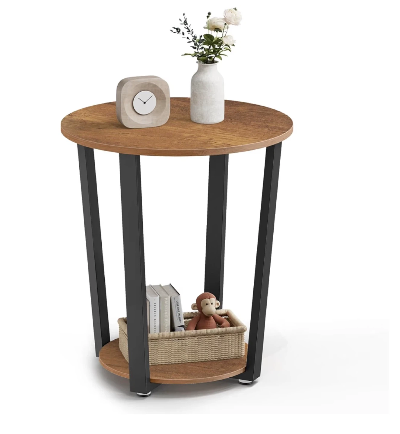 NEW! VASAGLE Round Side End Table - photo 2