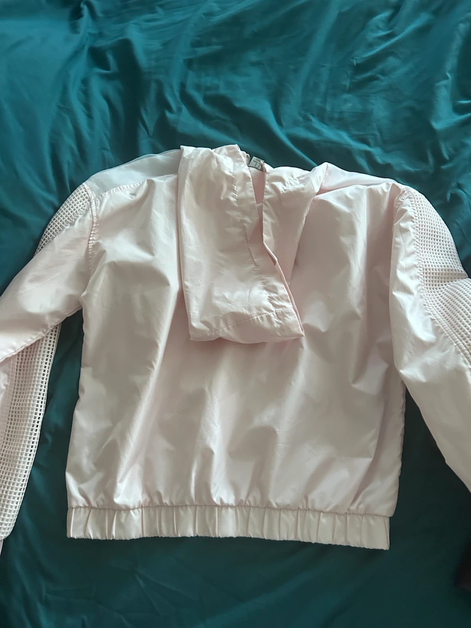 Forever 21 Pink Mesh Detail Windbreaker 🏈 - photo 2