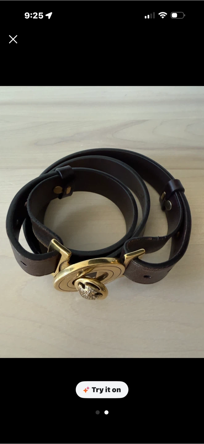 Gucci Brown Leather Belt - photo 2