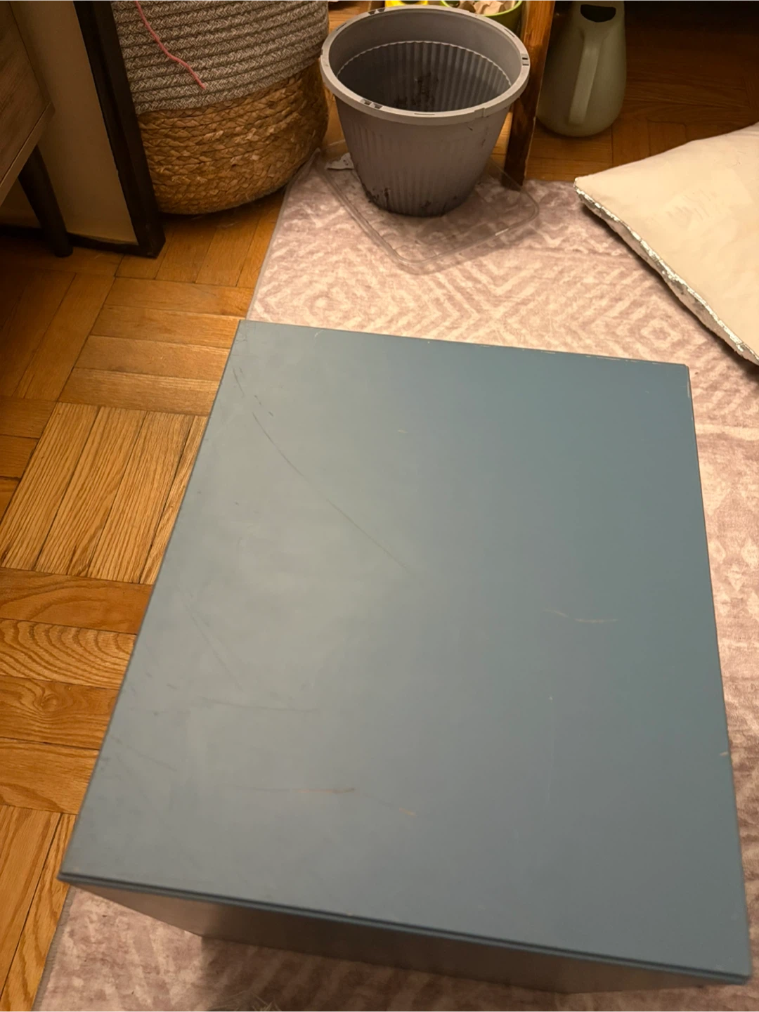 IKEA VALJE Blue Wall Shelf - photo 3