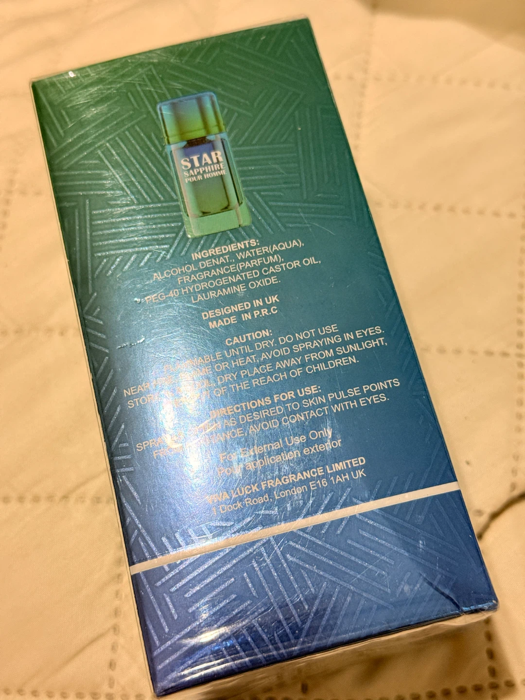 101 Star Sapphire Pour Homme Eau de Toilette 100ml - photo 2