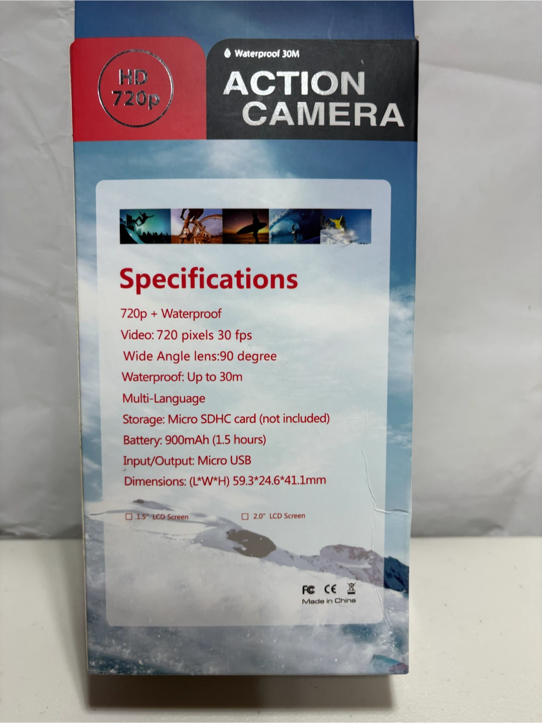 RIMIRIF HD 720p Action Camera - photo 2