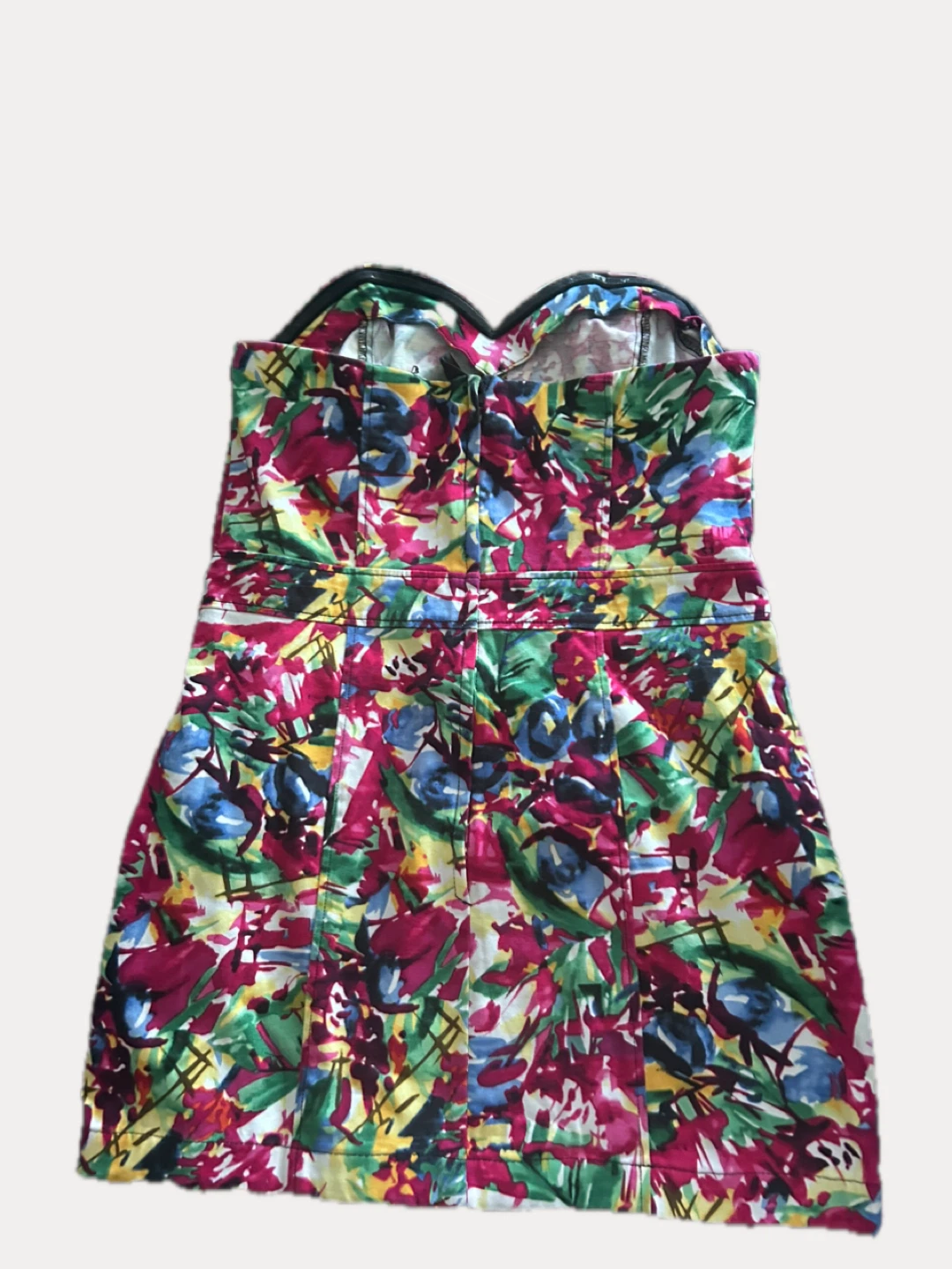 Floral Print Strapless Dress 🏈 - photo 2