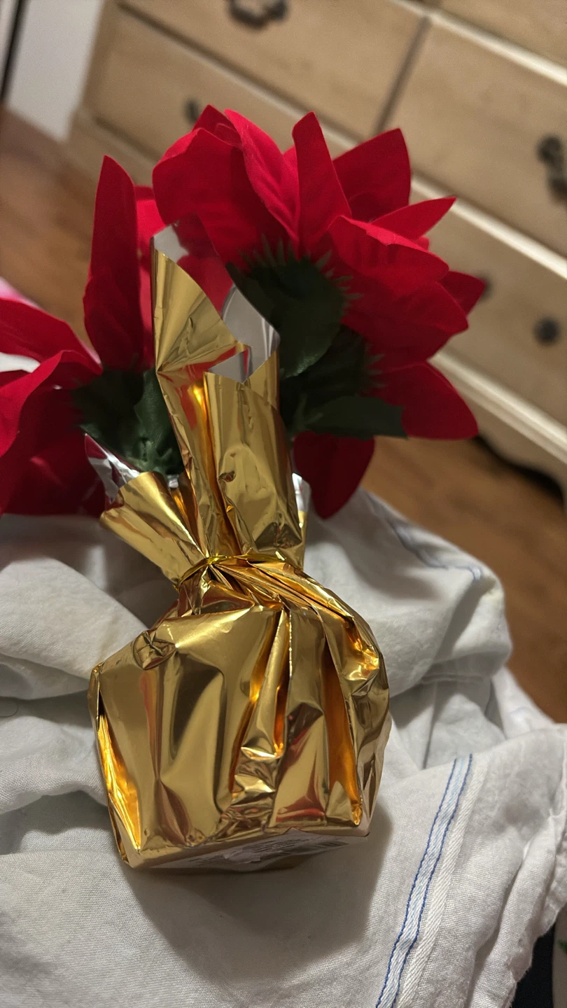 🏈 Artificial Poinsettia Arrangement - photo 4