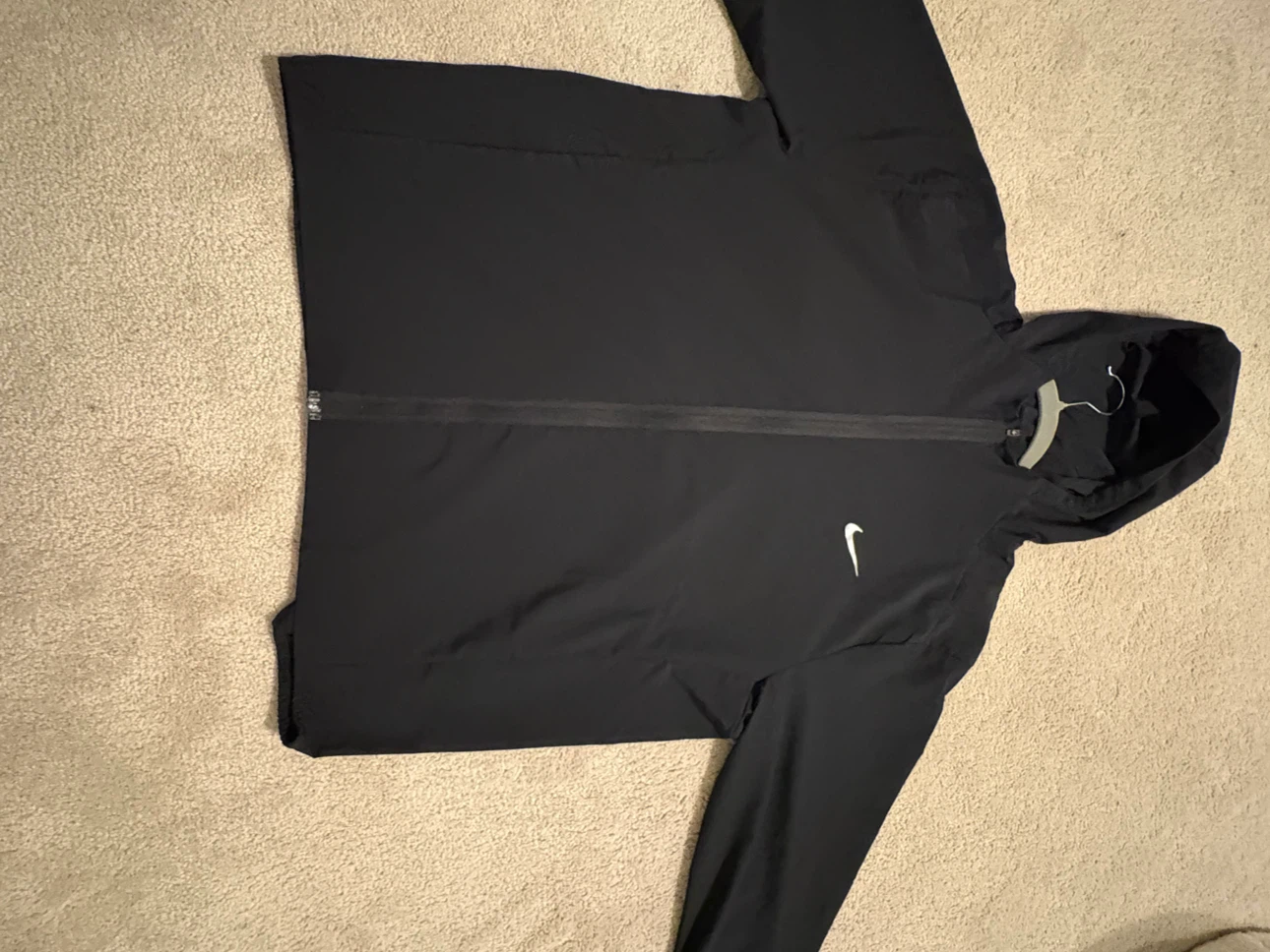 Nike Dri-FIT Black Zip-Up Hoodie - photo 4