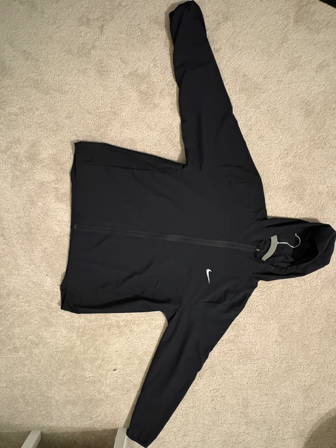 Nike Dri-FIT Black Zip-Up Hoodie - photo 5