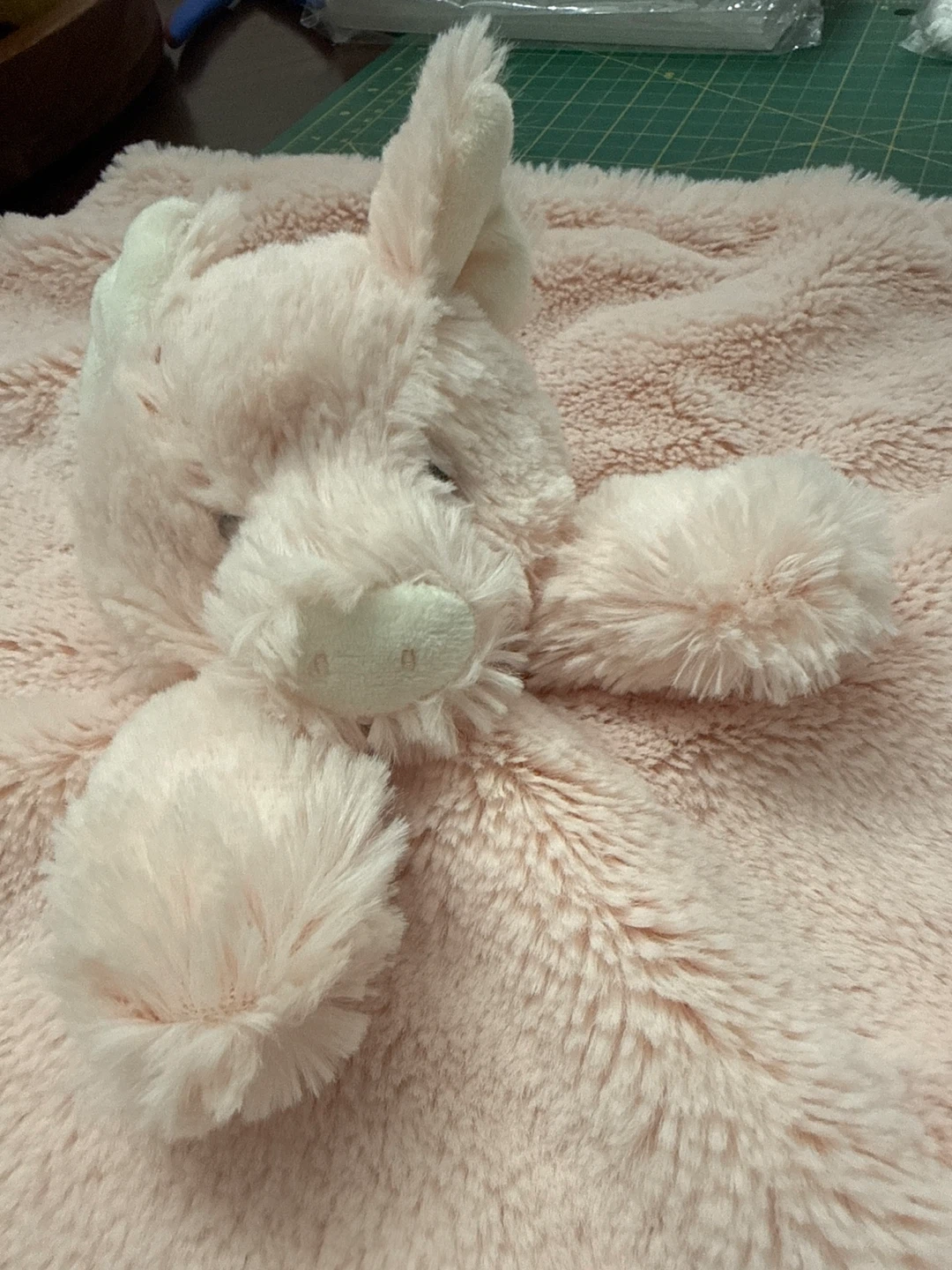 Kellytoy Pink Pig Lovie Security Blanket - photo 2