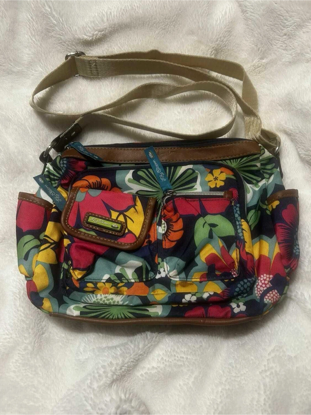 Lily Bloom Floral Crossbody Bag