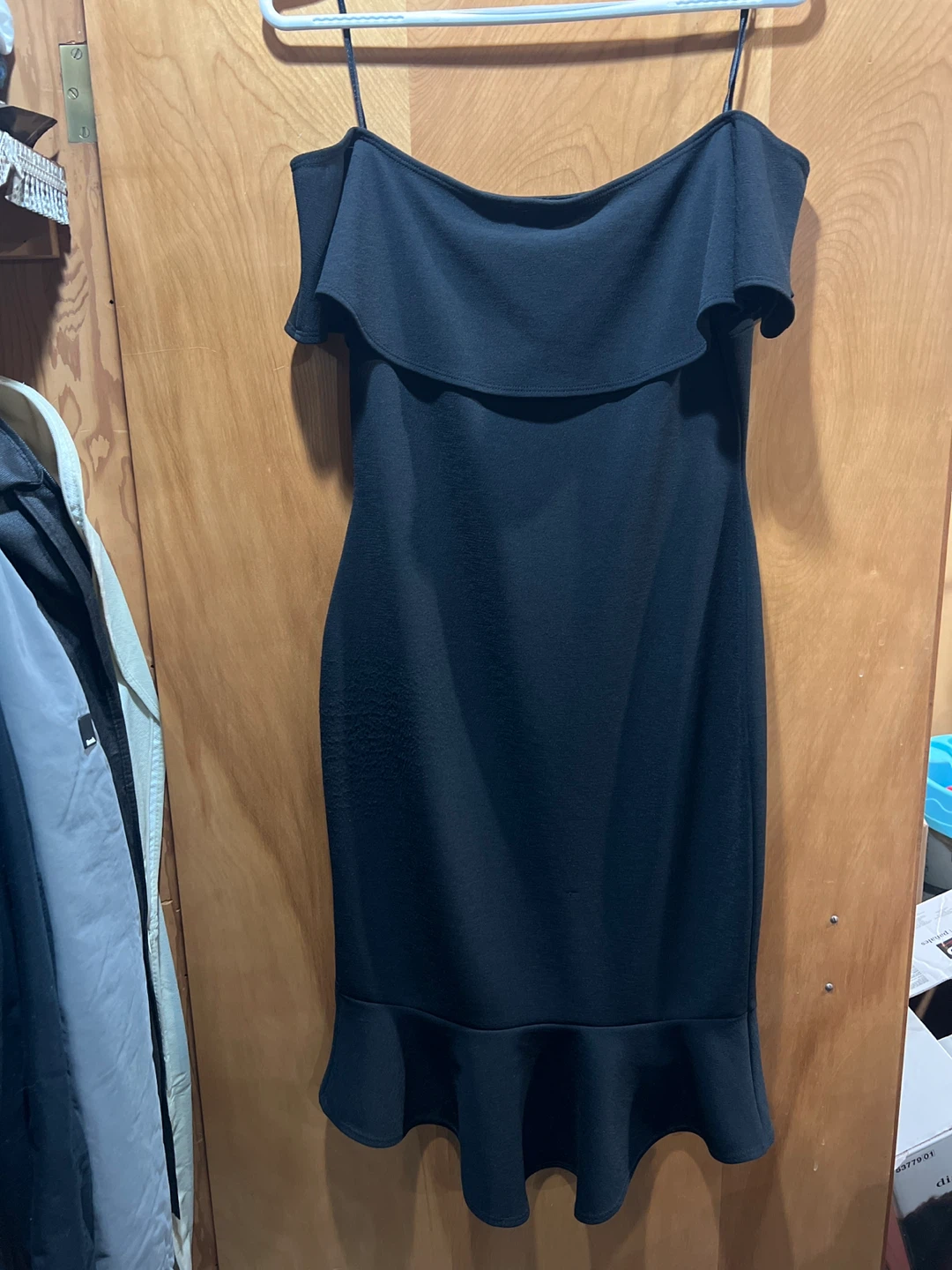Guess Black Off-Shoulder Dress Size M - photo 2