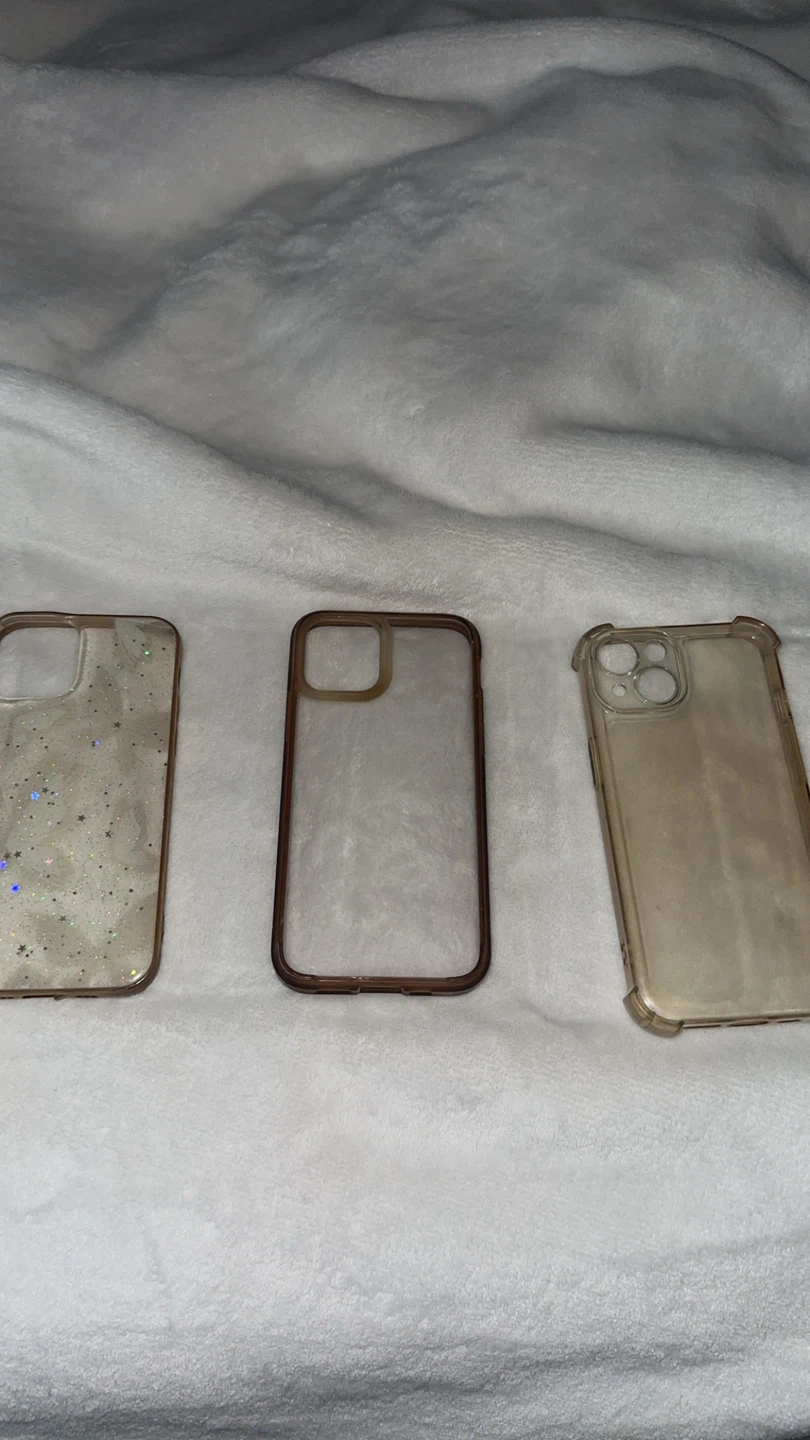 Three iPhone 13/14 Protective Cases 5 dollars each