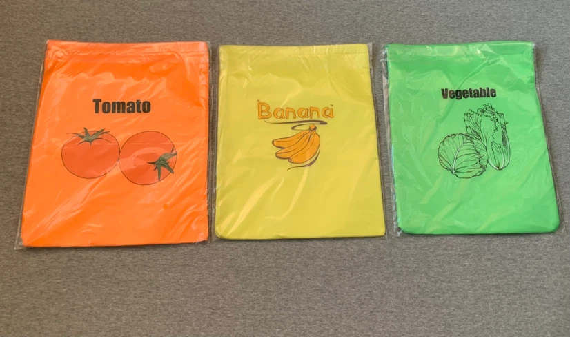 Set of 3 Large Fruit and Vegetable Storage Bags 🏈