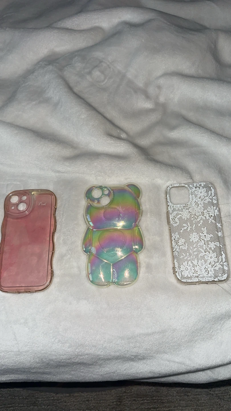 Set of 3 iPhone Cases 10 dollars each