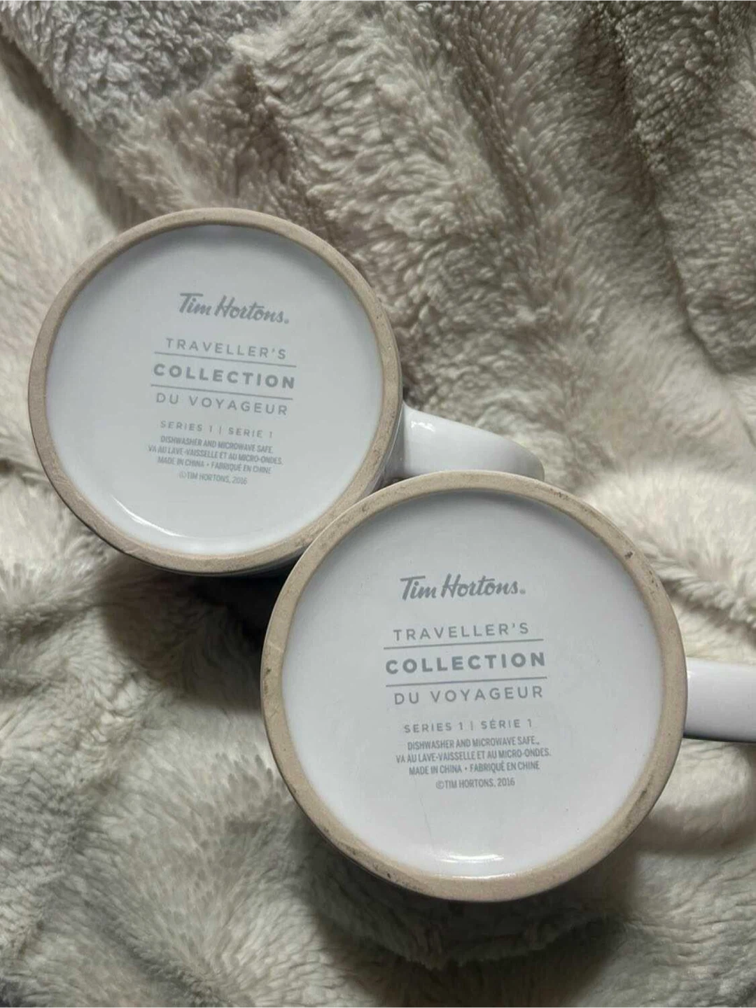 Two Tim Hortons Traveller's Collection Mugs - photo 3