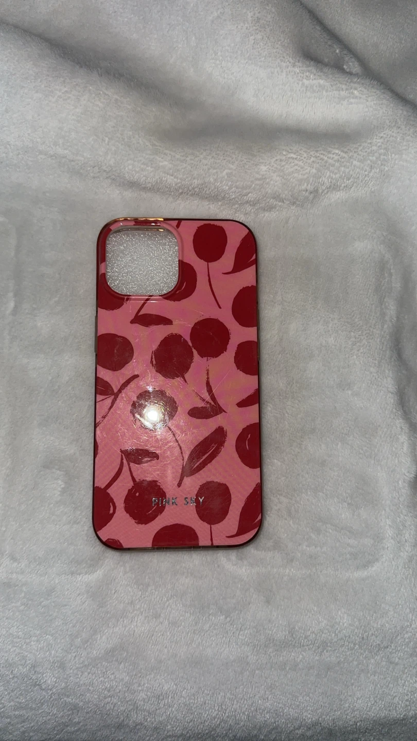 Pink Sky Cherry Print MagSafe Phone Case 15 dollars - photo 2