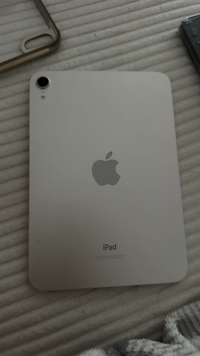 Apple iPad Mini 6 starlight colour