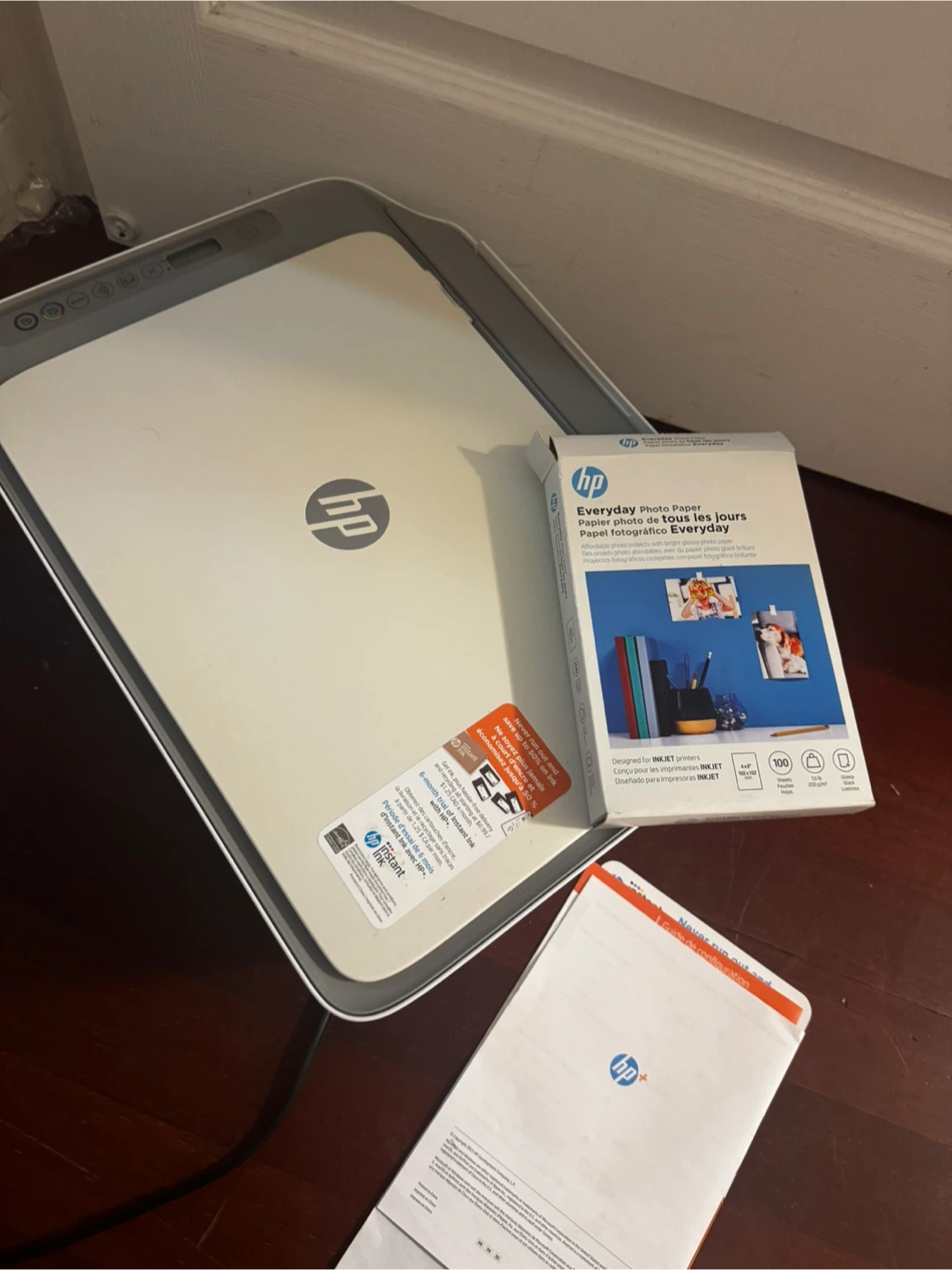 HP Printer with Photo Paper