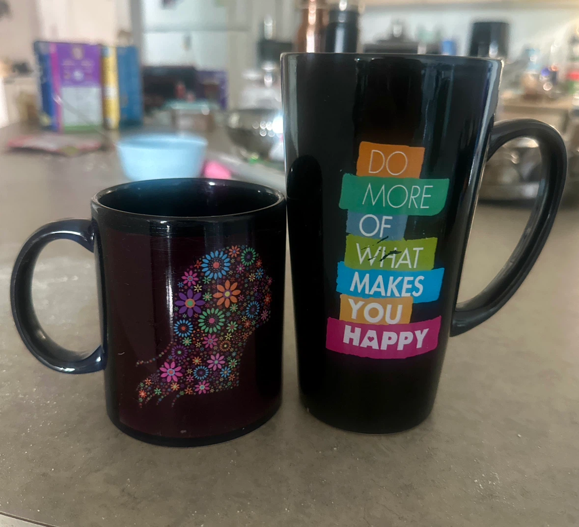 Set of Two Motivational Mugs