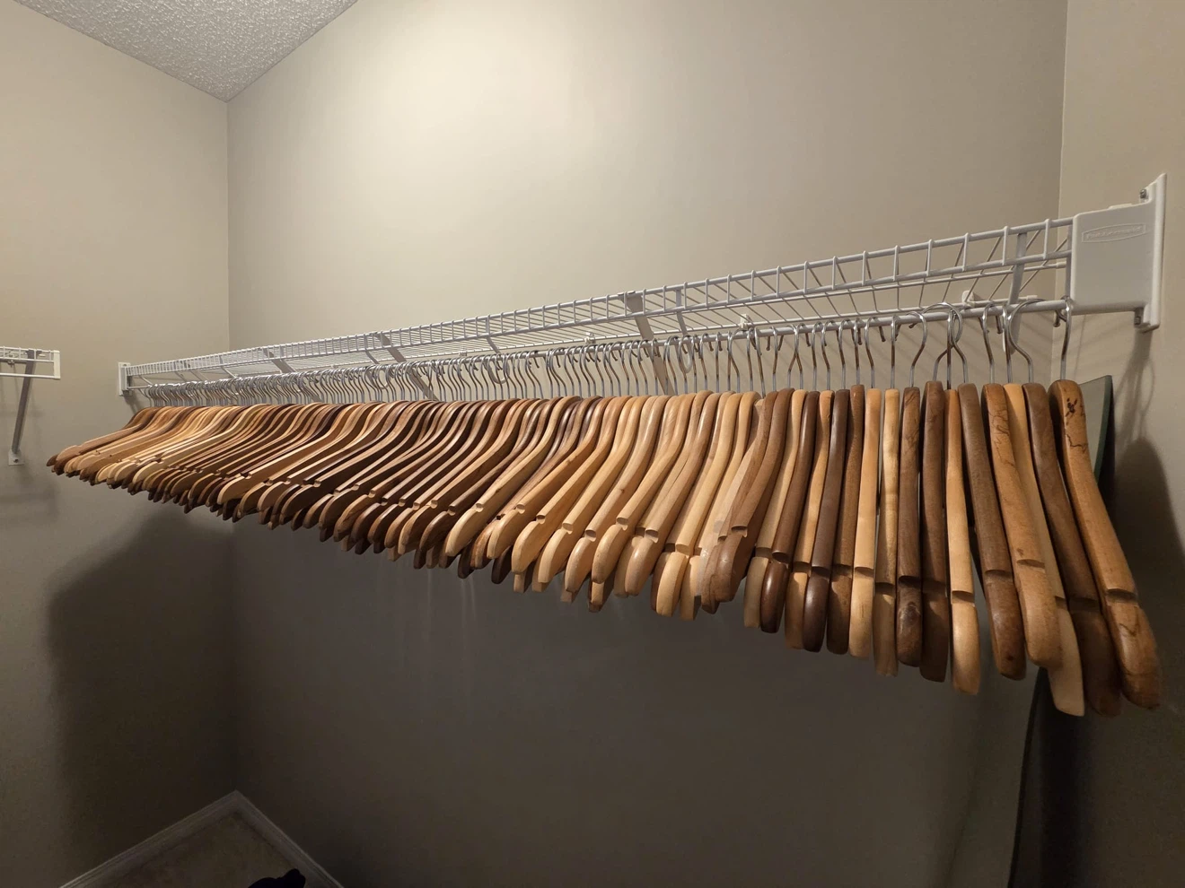 Set of Wooden Clothes Hangers